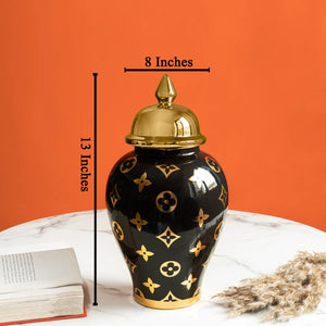 Shooting Star Decorative Ceramic Vase - Small