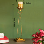 Sigma Stainless Steel Candle Stand - Big
