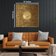 The Milky Way Galaxy Framed Canvas Print