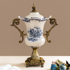 Opulent Charm Antique Vase & Showpiece