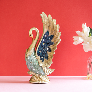 The Magical Swan Decorative showpiece