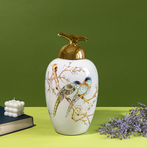 Marvellous Meteorite Decorative Ceramic Vase - Small
