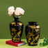 Fierce Glow Decorative Ceramic Vase - Pair