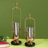 Modern Zen Candle Stand - Set of 2