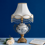 Victorian Charm Decorative Ceramic Table Lamp