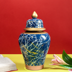 Morning Sky Decorative Ceramic Vase - Small