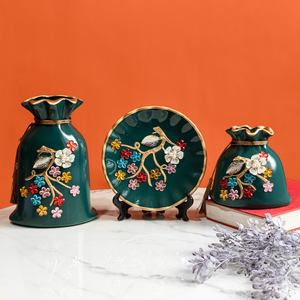 Stunning Sensation Decorative Vases and Showpieces - Set of Three
