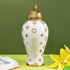 Splendid Starburst Decorative Ceramic Vase And Showpiece - Big