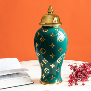 Charming Celestial Decorative Ceramic Vase - Big
