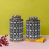 Sophisticated Symphony Jars - Pair