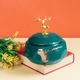Emerald Nature Ceramic Showpiece and Serveware