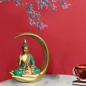 Tranquillity Inspiring Buddha Showpiece For Table