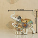 The Agra Royal Elephant Table Decoration Showpiece - Pair