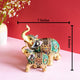 The Bengal Elephant Reign Decorative Showpiece - Pair