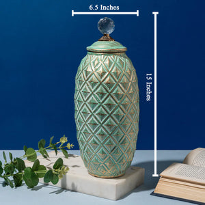 The Dance of Nature Decorative Ceramic Vase