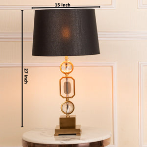 The Golden Mirage Stainless Steel Table Lamp