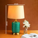 The Green and Gold Ripple Decorative Ceramic Table Lamp