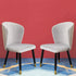 The Kelsey Dining Chair - Grey Set of 2