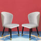 The Kelsey Dining Chair - Grey Set of 2