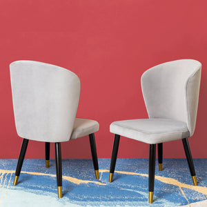 The Kelsey Dining Chair - Grey Set of 2