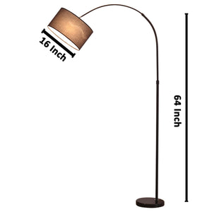 The Manhattan Arc Leaning Floor Lamp