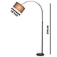 The Manhattan Arc Leaning Floor Lamp