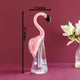 The Pink Flamingo Handblown Glass Decorative Showpiece - Small