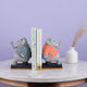 The Travelling Elephants Set of Two Book End