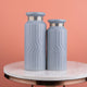 The Casablanca Chevron Decorative Ceramic Vase Set