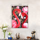 Pink Birds Stretched Canvas Print