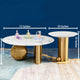 Brooklyn Set of 2 Nesting Coffee Table - GOLD (Stainless Steel)