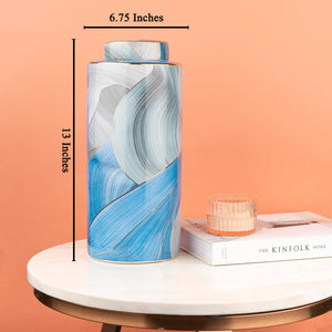 The Bosphorus Texture Decorative Jar - Big