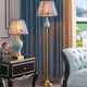 Lladro English Floor & Table Lamp Combo