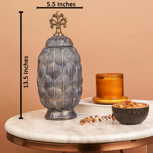 Victorian Decorative Ceramic Vase Small