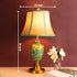 Vonka Persian Style Ceramic & Stainless Steel Lamp