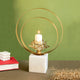 Wrangler Gold Rim Candle Stand - Small