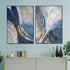 Earth's Crust Inspired Framed Canvas Wall Art
