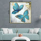 The Butterfly Habitat Framed Canvas Print