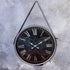 The World Map Decorative Wall Clock (With Hanging Belt)