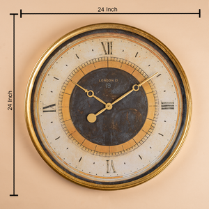 The Aeronautical Large Antique Wall Clock