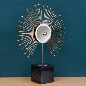 The Sun Burst Mirror Table Showpiece for Decoration