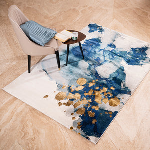 The Blue Oriental Floor Rug