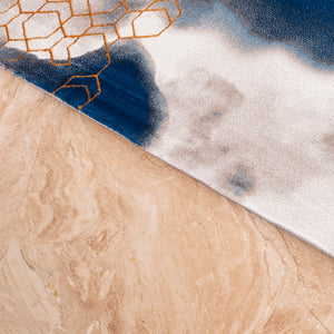The Oriental Tye and Dye Floor Rug