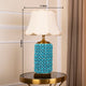 The Green and Gold Italian Mesh Decorative Table Lamp