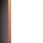 Nordic Golden Black Framed Canvas Wall Art framing width