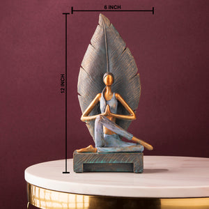 The Sukhasana Yogi Table Decoration Showpiece