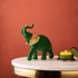 The Royal Velvet Elephant Table Decoration Showpiece - Small