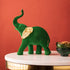 The Royal Velvet Elephant Table Decoration Showpiece - Big
