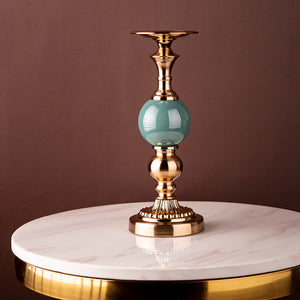 The Emerald Jade Decorative Candle Stand