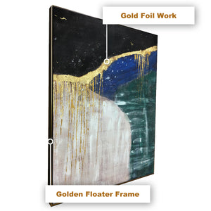 The Galaxy 100% Hand Painted Wall Painting
